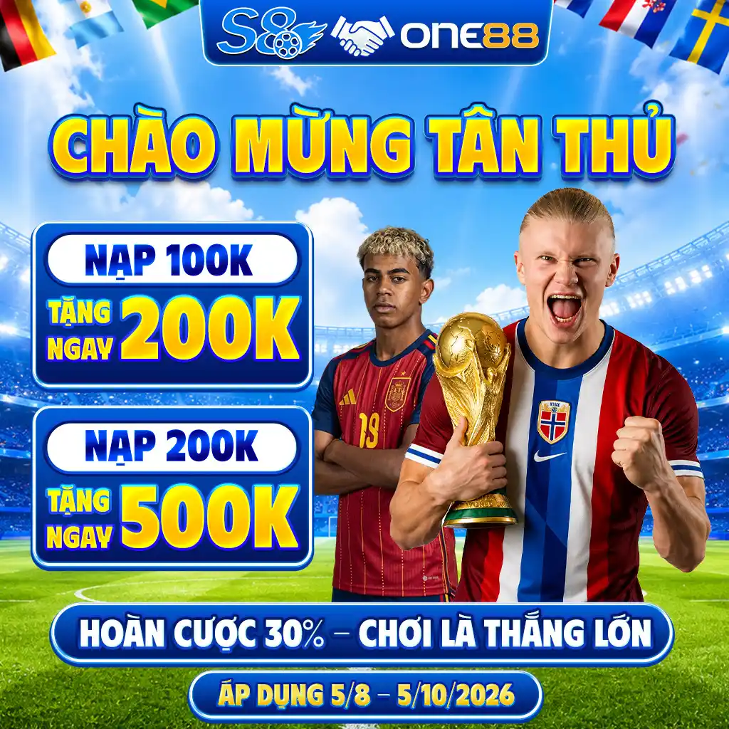 Banner mobile One88 hợp tác cùng nhiều đối tác thể thao uy tín 2026